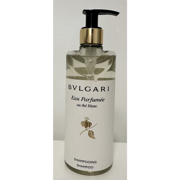 BVLGARI au the blanc White Tea Shampoo & Shower Gel 300ml New - Picture 1 of 10